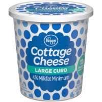 Kroger®  4% Milkfat Large Curd Cottage Cheese