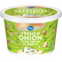 Kroger® French Onion Sour Cream Dip Tub Perspective: Main