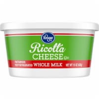 Kroger® Whole Milk Ricotta Cheese Perspective: Main