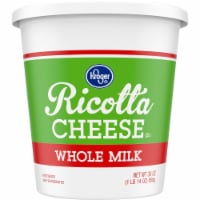 Kroger® Whole Milk Ricotta Cheese Perspective: Main
