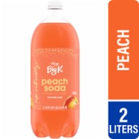 Big K® Peach Caffeine Free Soda Bottle