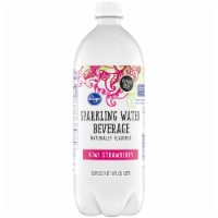 Kroger® Kiwi Strawberry Flavored Sparkling Bottled Water Perspective: Main