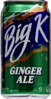 Kroger Big K® Ginger Ale Soda Cans Perspective: Main