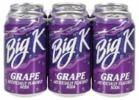 Big K® Grape Soda Cans Perspective: Main