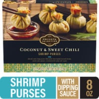 Private Selection® Coconut & Sweet Chili Shrimp Purses Perspective: Main