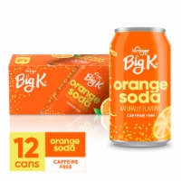 Big K® Orange Caffeine Free Soda Can