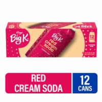 Big K® Red Cream Caffeine Free Soda Can
