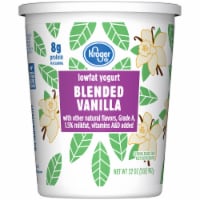 Kroger Vanilla Low Fat Yogurt Tub