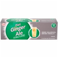 Kroger Big K® Diet Ginger Ale Soda Can Perspective: Main