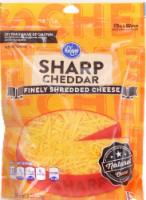 Kroger® Finely Shredded Sharp Cheddar Cheese Perspective: Main