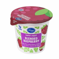 Kroger® Blended Raspberry Lowfat Yogurt Cup Perspective: Main
