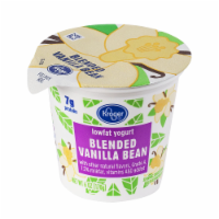 King Soopers Kroger Blended Raspberry Lowfat Yogurt 6 Oz