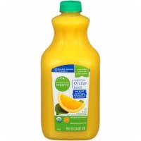 Simple Truth Organic™ No Pulp with Calcium & Vitamin D 100% Pure Orange Juice Perspective: Main