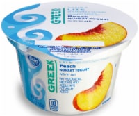 Kroger® Lite Peach Greek Nonfat Yogurt Perspective: Main