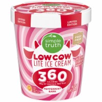 Simple Truth™ Low Cow Lite Peppermint Bark Ice Cream Perspective: Main