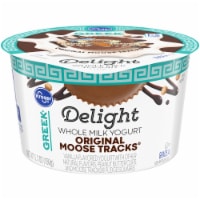 Kroger® Delight Original Moose Tracks Greek Whole Milk Yougurt Cup Perspective: Main