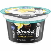 Kroger® Vanilla Blended Nonfat Greek Yogurt Cup Perspective: Main