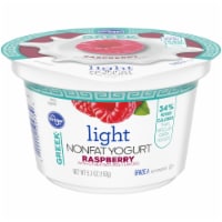 Kroger® Raspberry Light Nonfat Greek Yogurt Perspective: Main