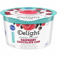 Kroger® Delight Raspberry Chocolate Chip Lowfat Greek Yogurt Perspective: Main