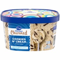 Kroger® Deluxe Churned Cookies & Cream Light Ice Cream Tub