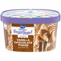 Kroger® Deluxe Lowfat Vanilla Chocolate Fudge Frozen Yogurt Perspective: Main