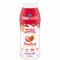 Kroger Carbmaster Strawberry Cream Protein Yogurt Smoothie