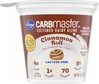 Kroger® CARBmaster® Cinnamon Roll Lactose Free Lowfat Yogurt Cup Perspective: Main