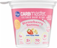 Kroger Carbmaster Strawberry Banana Lowfat Yogurt Cup