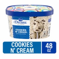 Kroger® Deluxe Cookies N' Cream Ice Cream Tub, 128 oz - Foods Co.