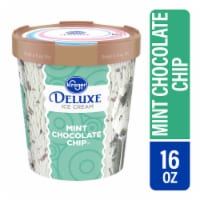 Kroger® Deluxe Mint Chocolate Chip Ice Cream Pint Perspective: Main
