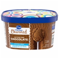 Kroger® Deluxe Churned Lactose Free Reduced Fat Chocolate Ice Cream Tub