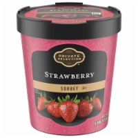 Private Selection® Strawberry Sorbet Pint Perspective: Main
