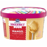 Kroger® Deluxe Low Fat Mango Sherbet Perspective: Main