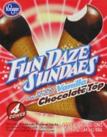 Kroger® Fun Daze Sundaes Vanilla Chocolate Top Perspective: Main