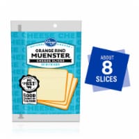Kroger® Orange Rind Muenster Cheese Slices