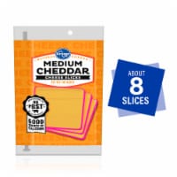 Kroger® Medium Cheddar Cheese Slices