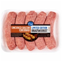 Kroger® Uncured Bacon Cheddar Bratwurst