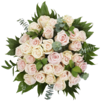 Bloom Haus™ Exquisite Rose Bouquet - White Perspective: Main
