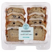 Bakery Fresh Goodness Vanilla Iced Sliced Blueberry Loaf Cake