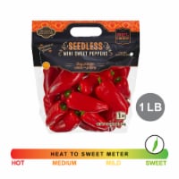 Private Selection® Mini Sweet Seedless Peppers 1 lb Bag Perspective: Main
