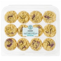 Bakery Fresh Cream Cheese Blueberry Coffee Cake Bites