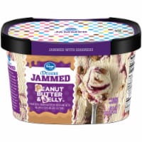 Kroger® Deluxe Jammed Peanut Butter & Jelly Ice Cream Perspective: Main