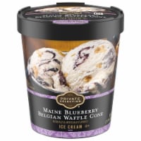 Private Selection® Maine Blueberry Belgian Waffle Cone Ice Cream Pint Perspective: Main