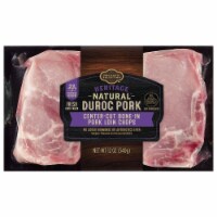 Private Selection Natural Duroc Pork Bone-In Loin Chops Twin Pack