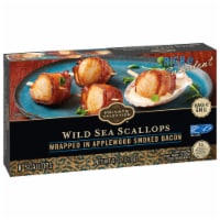 Private Selection® Applewood Smoked Bacon wrapped Wild Sea Scallops