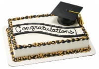 Quarter Sheet Congratulations Graduate Cake Perspective: Main