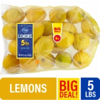 Kroger Fresh Lemons - 5 Pound Bag