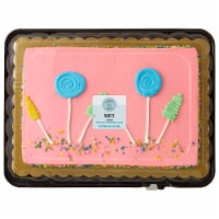 Bakery Fresh Goodness Lollipop Quarter Sheet Cake