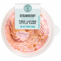 Bakery Fresh Strawberry Tres Leches Style Cupcake Perspective: Main
