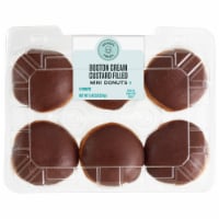 Bakery Fresh Goodness Boston Cream Custard Filled Mini Donuts